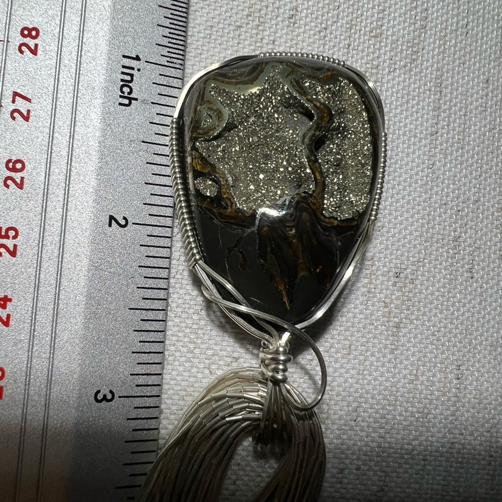 Very Unique Sterling Silver Multi-Layer Necklace … - image 3